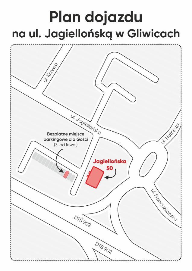 Kairos Apartments - Friends - Darmowy Parking, Blisko Centrum グリヴィツェ エクステリア 写真